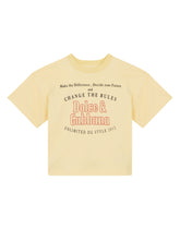Oversize interlock T-shirt with logo print -  | Dolce &amp; Gabbana