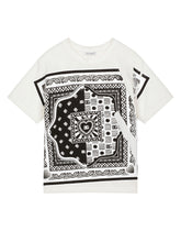 Bandanna-print jersey T-shirt -  | Dolce & Gabbana