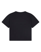 Printed jersey T-shirt with heraldic patch -  | Dolce & Gabbana
