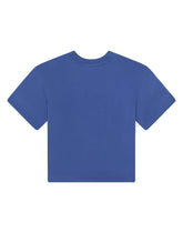 Interlock T-shirt with love & peace print -  | Dolce & Gabbana