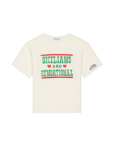 Jersey T-shirt with Sicilians are sensational print -  | Dolce & Gabbana