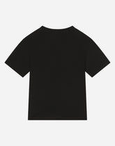 Jersey T-shirt with DG logo print -  | Dolce & Gabbana