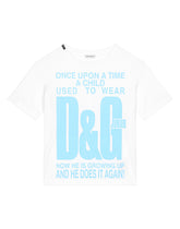 Jersey T-shirt with print -  | Dolce & Gabbana