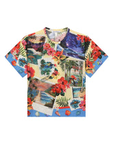 Jersey T-shirt with Hawaiian print -  | Dolce & Gabbana