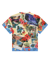 Jersey T-shirt with Hawaiian print -  | Dolce & Gabbana