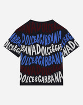 Jersey T-shirt with Dolce&amp;Gabbana logo print -  | Dolce &amp; Gabbana