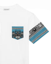 Jersey T-shirt with pocket -  | Dolce &amp; Gabbana
