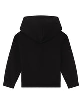 Jersey hoodie with bee embroidery -  | Dolce &amp; Gabbana