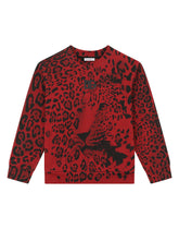 Leopard-print jersey sweatshirt -  | Dolce & Gabbana