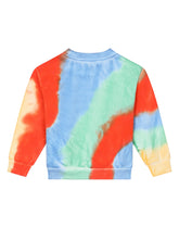 Tie-dye crew-neck sweatshirt with DG logo -  | Dolce & Gabbana