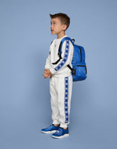 Jersey round-neck sweatshirt with DG logo band -  | Dolce &amp; Gabbana