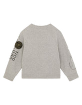 Jersey sweatshirt with DG sport print and patch embellishment -  | Dolce & Gabbana