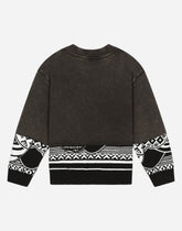 Jersey sweatshirt with DG bandanna logo print -  | Dolce &amp; Gabbana
