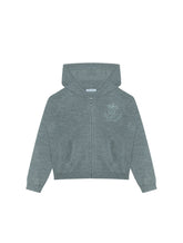 Hooded wool sweater with heritage embroidery -  | Dolce &amp; Gabbana