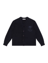 Cotton cardigan with heritage embroidery -  | Dolce & Gabbana