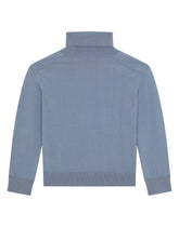 Cashmere/cotton turtle-neck sweater with DG logo -  | Dolce & Gabbana