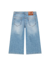 Flared washed blue stretch jeans -  | Dolce & Gabbana