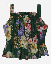 Garden-print chiffon top -  | Dolce &amp; Gabbana