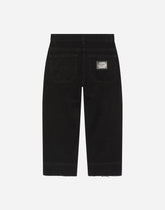 Denim jeans with abrasions -  | Dolce &amp; Gabbana