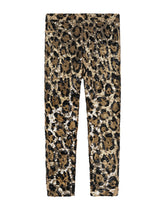 Sequined leopard-design leggings -  | Dolce &amp; Gabbana