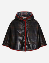 PVC cape with tartan print -  | Dolce &amp; Gabbana