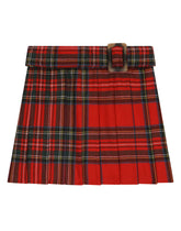 Pleated tartan skirt -  | Dolce & Gabbana