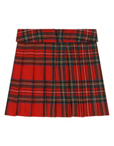 Pleated tartan skirt -  | Dolce & Gabbana