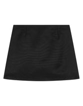 Cotton miniskirt with appliqués -  | Dolce &amp; Gabbana