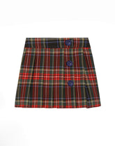 Tartan wool skirt -  | Dolce &amp; Gabbana