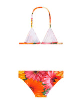 Bikini with gerbera-daisy print -  | Dolce & Gabbana