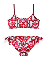 Majolica-print bikini -  | Dolce & Gabbana