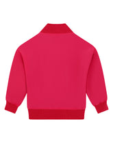 Nylon bomber jacket with logo plate -  | Dolce & Gabbana
