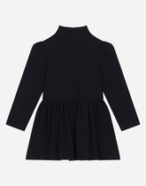 Short interlock dress with star patch embellishment -  | Dolce &amp; Gabbana