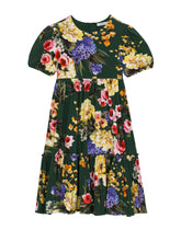 Garden-print jersey dress -  | Dolce & Gabbana