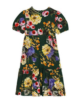 Garden-print jersey dress -  | Dolce & Gabbana