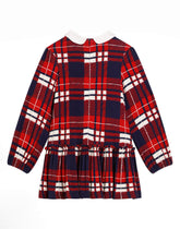Tartan print jersey dress -  | Dolce &amp; Gabbana