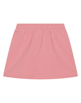 Short jersey skirt with DG logo embroidery -  | Dolce & Gabbana