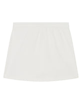 Short jersey skirt with DG logo patch -  | Dolce & Gabbana