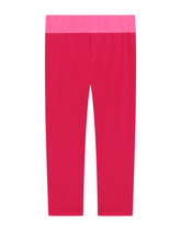 Interlock leggings with branded elastic -  | Dolce & Gabbana