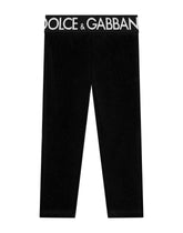 Interlock leggings with branded elastic -  | Dolce &amp; Gabbana