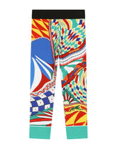Carretto-print interlock leggings -  | Dolce &amp; Gabbana