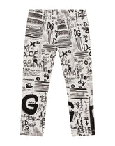 Graffiti-print interlock leggings -  | Dolce & Gabbana