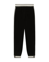 Jogging pants in stretch cotton -  | Dolce &amp; Gabbana