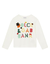Jersey T-shirt with Dolce&amp;Gabbana print -  | Dolce &amp; Gabbana