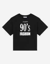 Jersey T-shirt with iconic print -  | Dolce & Gabbana