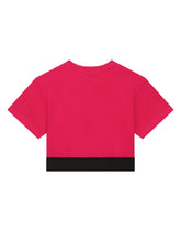 Jersey T-shirt with branded elastic -  | Dolce & Gabbana