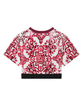 Majolica-print jersey T-shirt -  | Dolce & Gabbana
