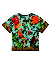 Farmer-print jersey T-shirt -  | Dolce & Gabbana