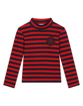 Two-way stretch jersey T-shirt with DG logo patch -  | Dolce &amp; Gabbana