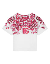 Majolica-print jersey T-shirt -  | Dolce &amp; Gabbana